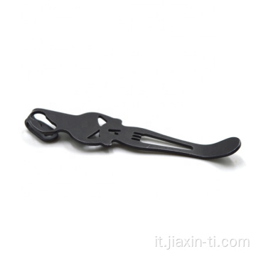 CLIP DESIGN DESIGN DESIGN EDC Coltello da tasca in titanio